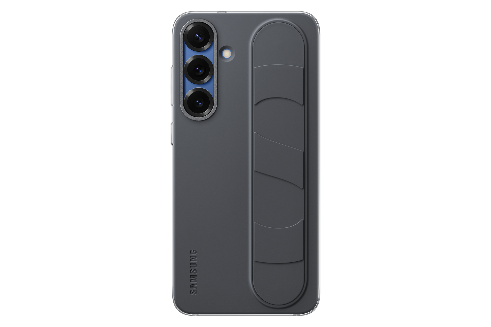 Samsung S25 Plus Standing GripMobile AccessoriesView in comfort. No hands neededSave your hands for better things. Flip out the Standing Grip Case to transform your phone into a standalone device to watch from Easy on the eye, easy to holdComplimentary co
